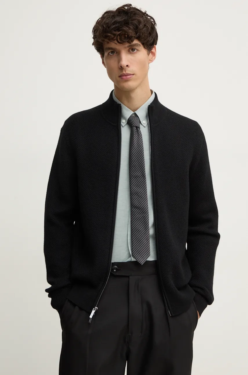 

Шерстяной кардиган Michael Kors, черный