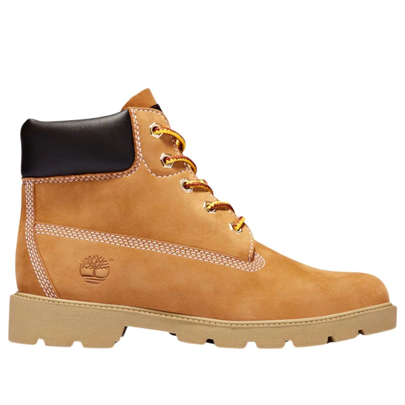 (GS) Водонепроницаемые классические ботинки Timberland 6 Inch 'Wheat' — фото 3