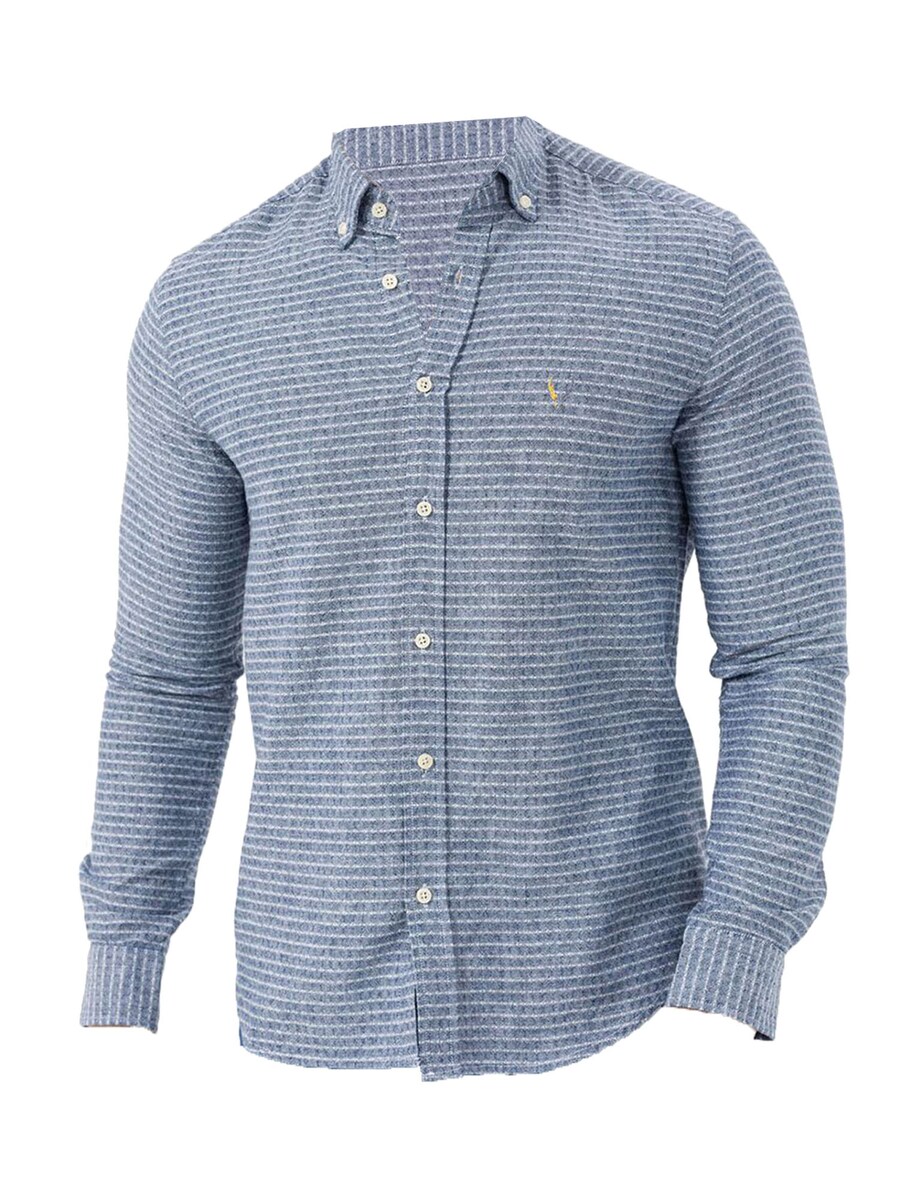 

Рубашка обычного кроя на пуговицах By Diess Collection, цвет Grey/mottled grey