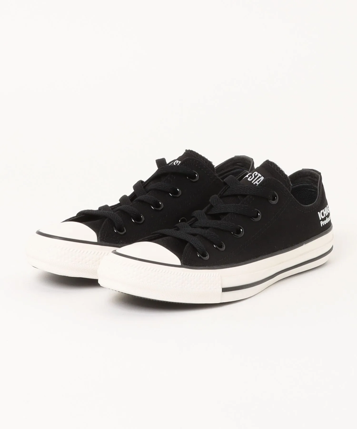 Мужские кеды-коллаборация Converse AS OX Oshi no Ko с принтом B-Komachi чёрные