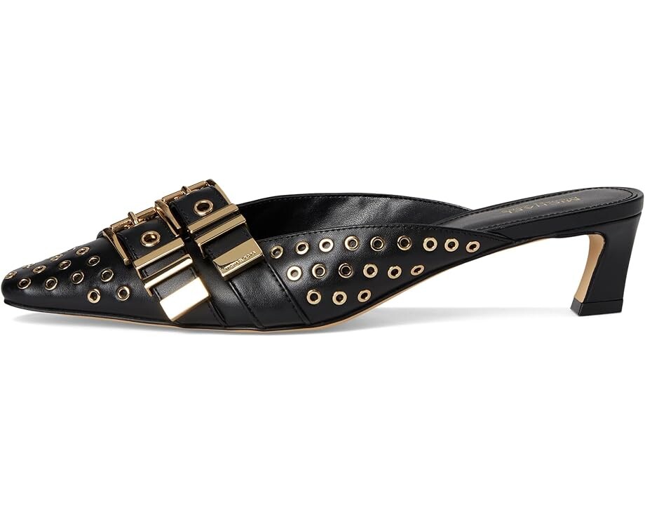 Туфли MICHAEL Michael Kors Darrington Kitten Mule, цвет Black 2 — фото 4