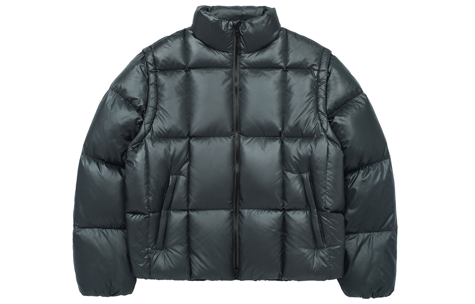 

Acme De La Vie Куртка пуховая унисекс ADLV FW23 сине-серая, Blue Gray