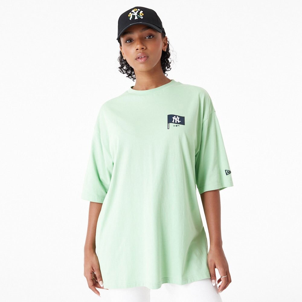

Футболка New Era MLB Burger Grphc New York Yankees T-shirt, зеленый