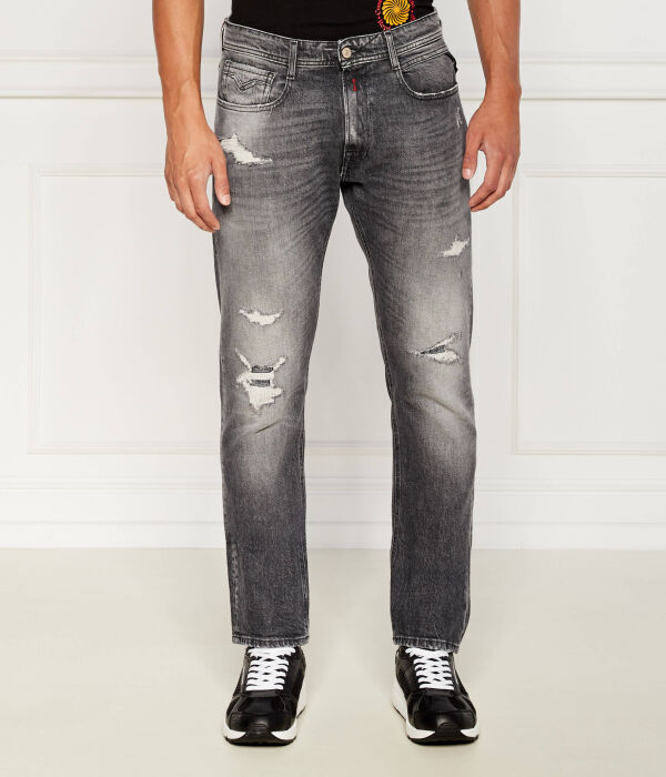 

Рокко джинсы Comfort fit Replay, черный