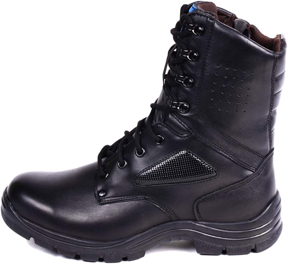 

Мужские военные ботинки Wygwlg, армейские тактические ботинки с шнуровкой для джунглей, водонепроницаемые рабочие ботинки из кожи, защитные походные ботинки, черный