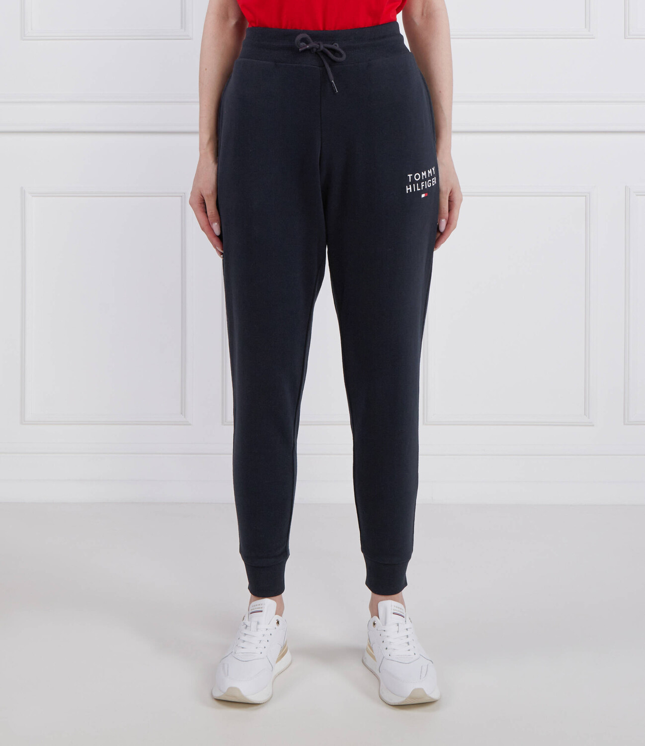 

Спортивные брюки Tommy Hilfiger Regular Fit, темно-синий