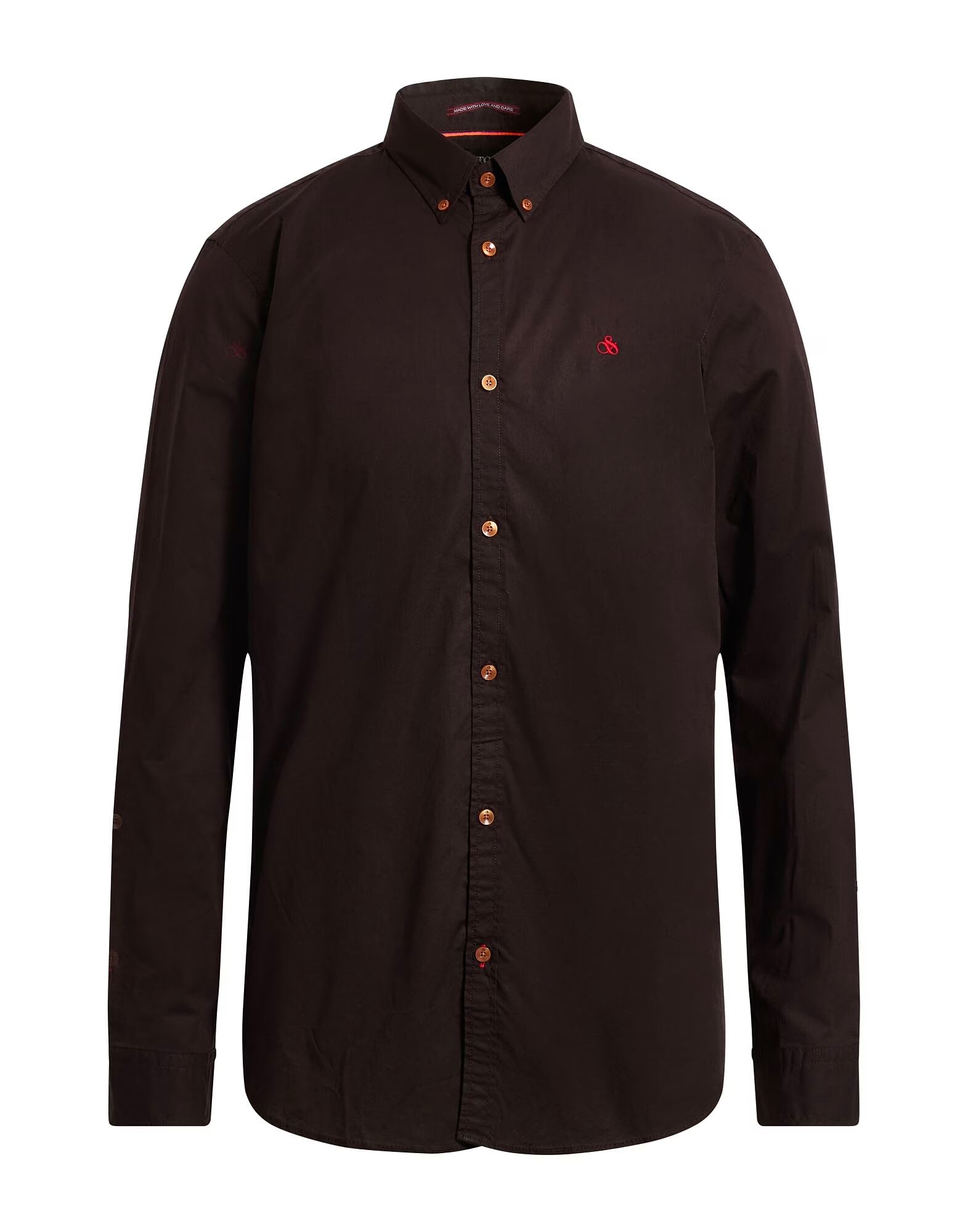 

Рубашка Scotch & Soda, темно-коричневый
