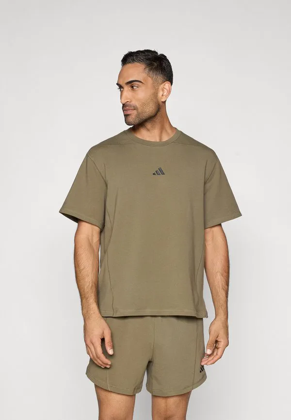 Футболка d4t, базовая футболка Adidas Performance, Olive Strata