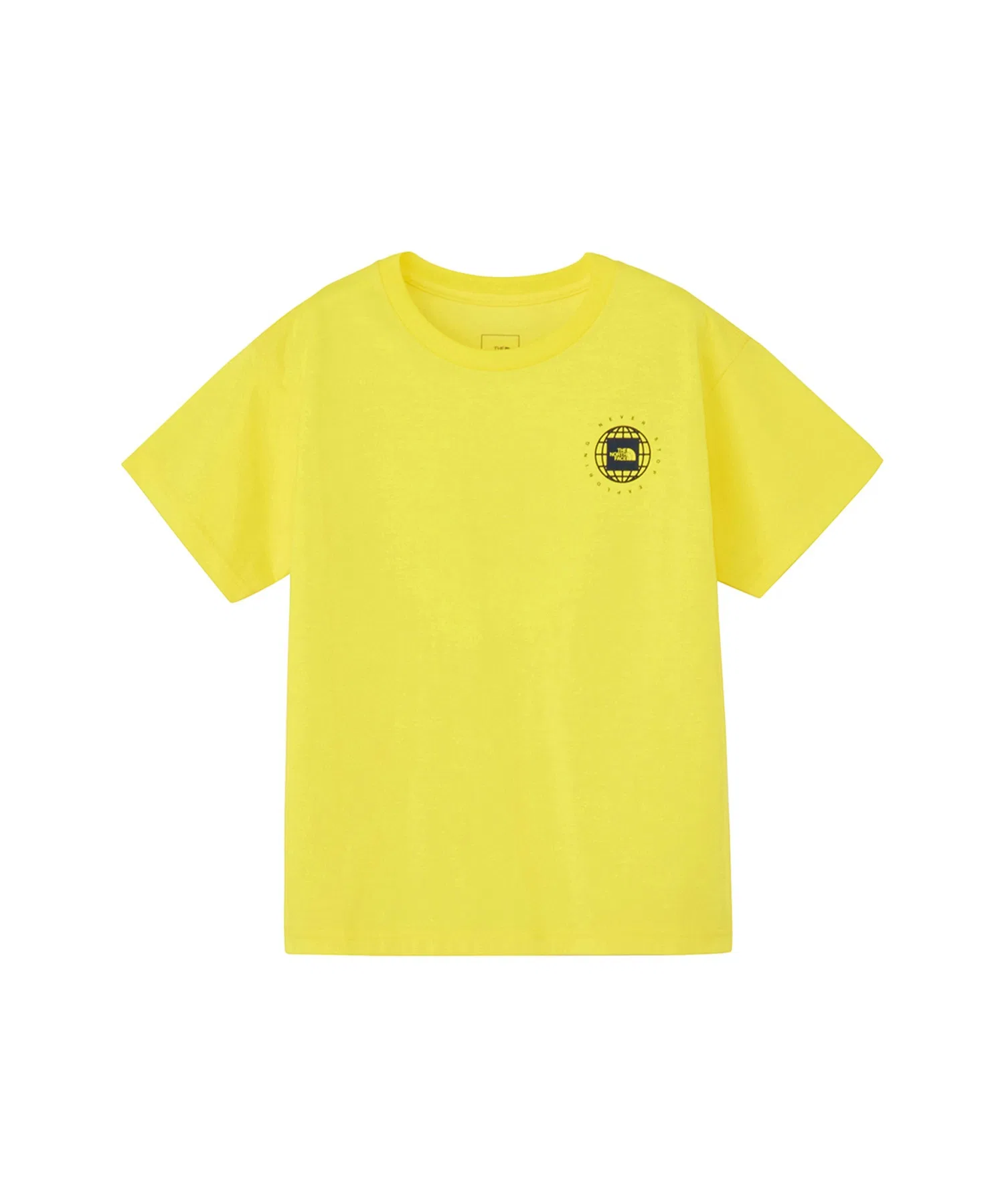 Детская футболка The North Face с принтом Geo Square Logo