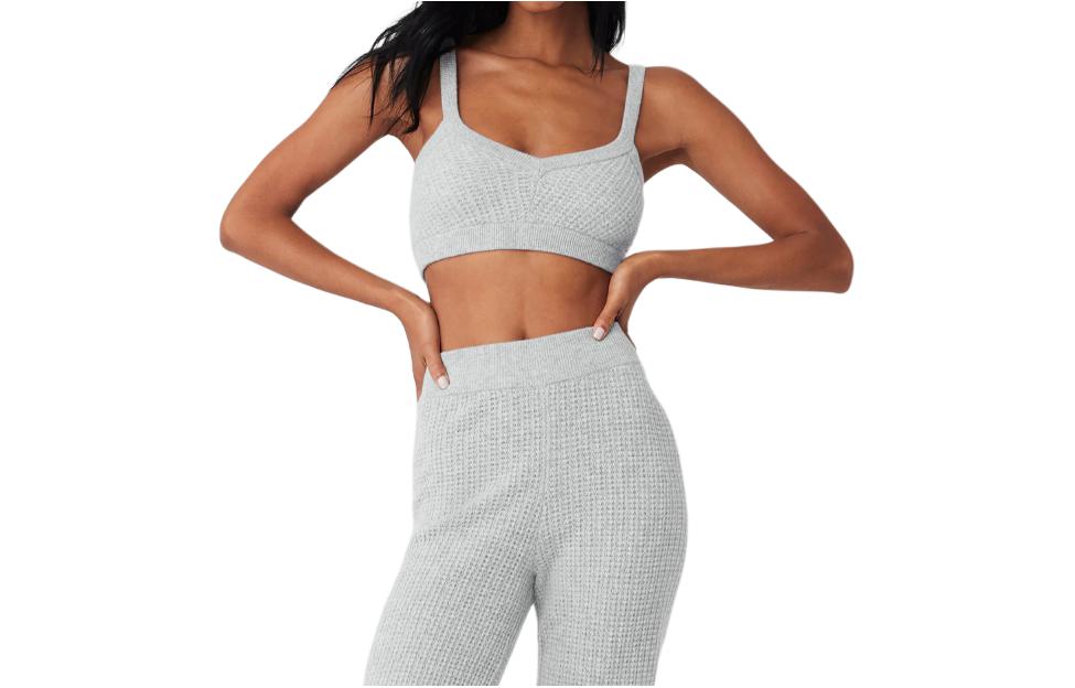 

Женское спортивное бельё Alo Yoga, серый/серый