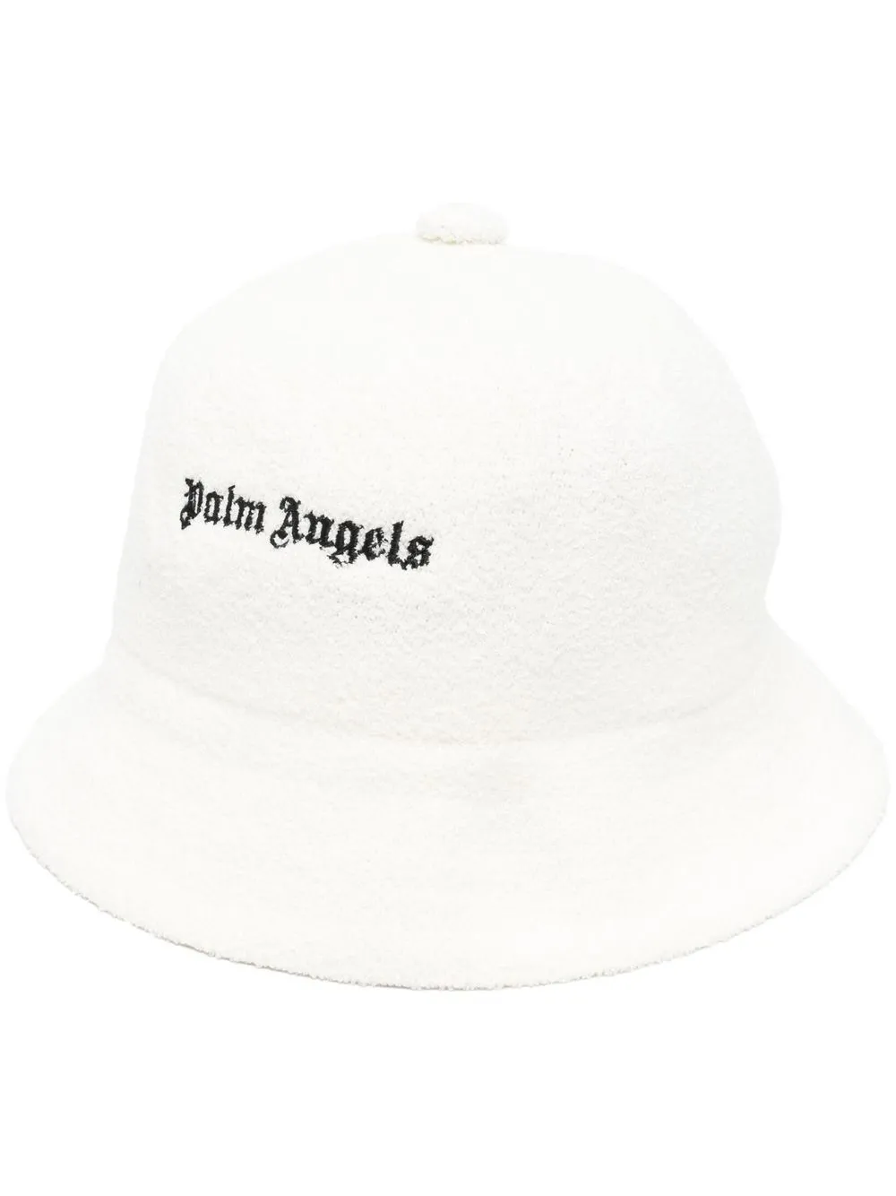 

Панама из букле с вышитым логотипом PALM ANGELS, белый