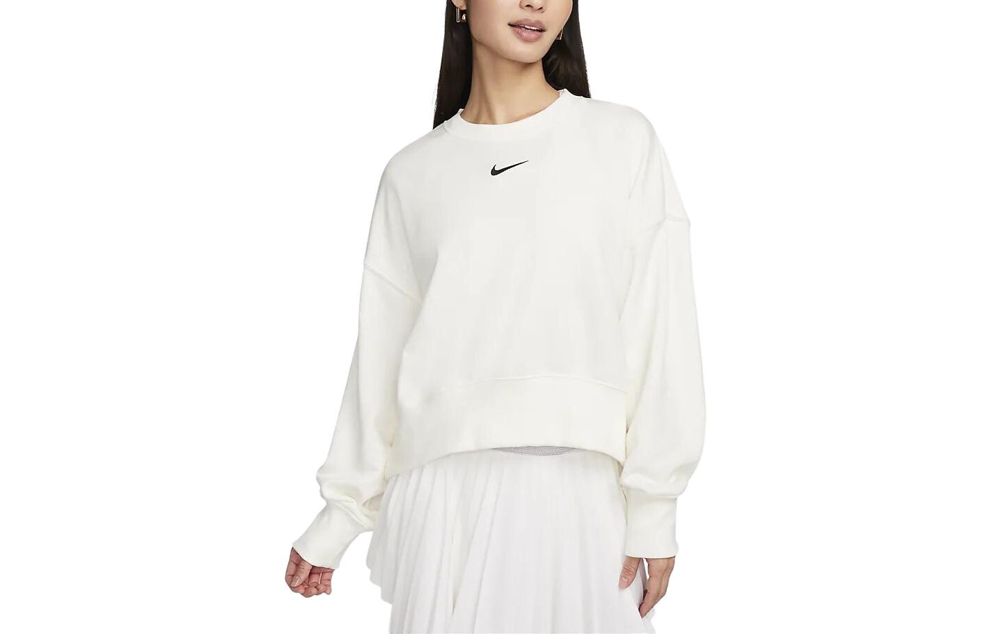 

Спортивная флисовая толстовка Phoenix, женская, парус, белая Nike