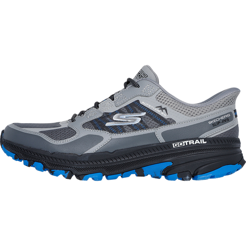 

Skechers Низкие кроссовки для бега, мужские, серо-синие