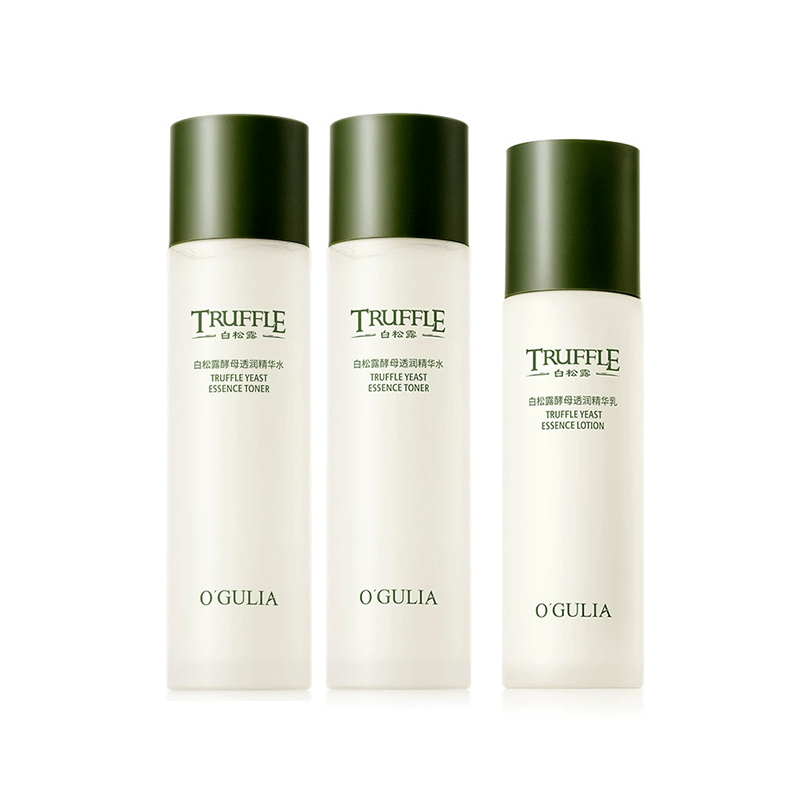 

Aguria Набор для ухода за кожей White Truffle Yeast Serum Lotion: успокаивающий, стабилизирующий, увлажняющий комплект из двух/трех предметов