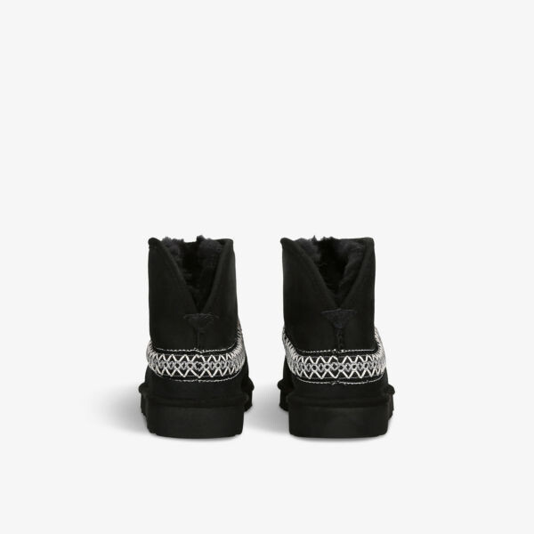 Полуботинки UGG Classic Mini Crescent, черный — фото 4