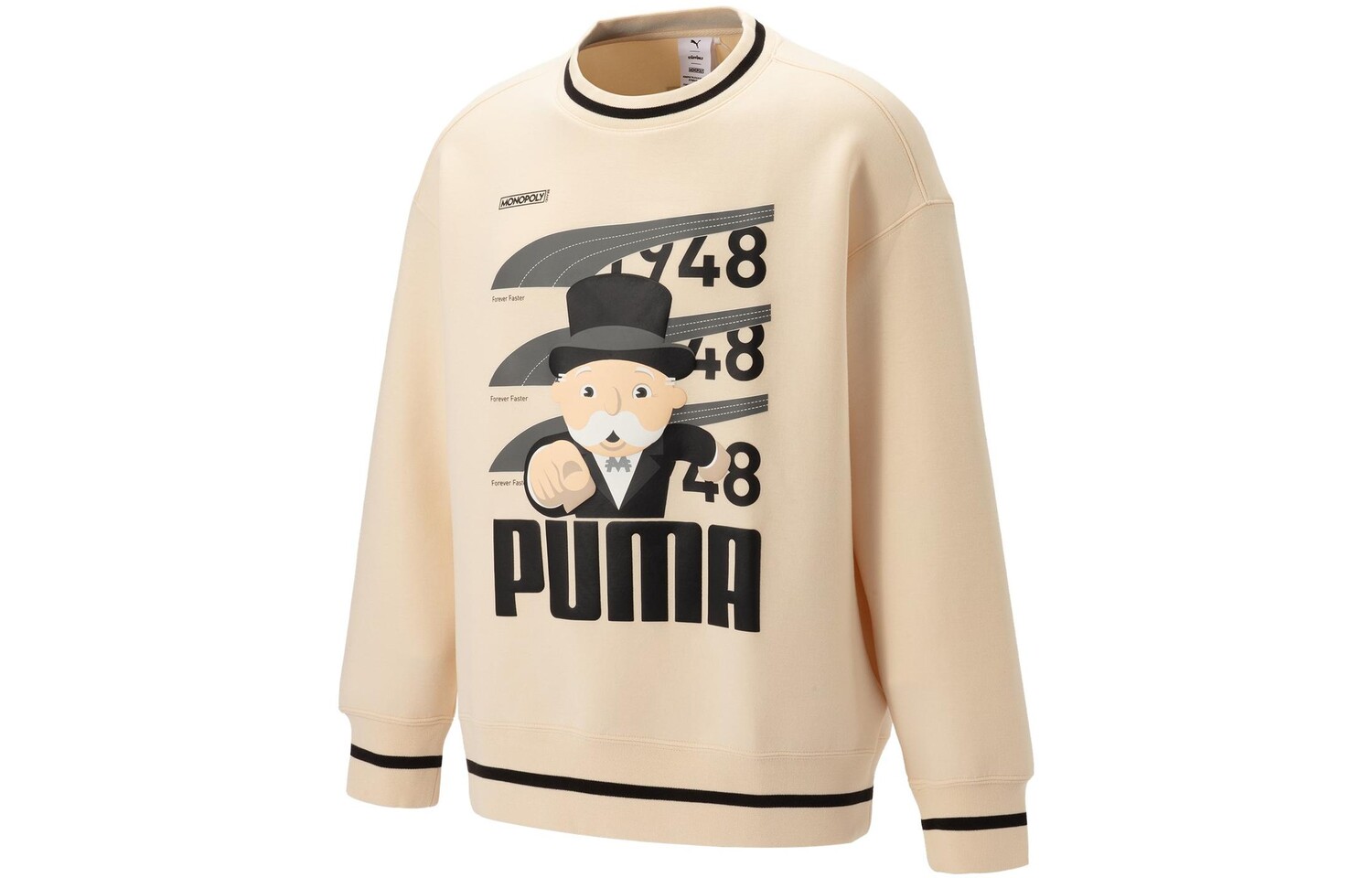 

X Staffonly X Monopoly Collaboration Толстовка мужская хаки Puma, хаки