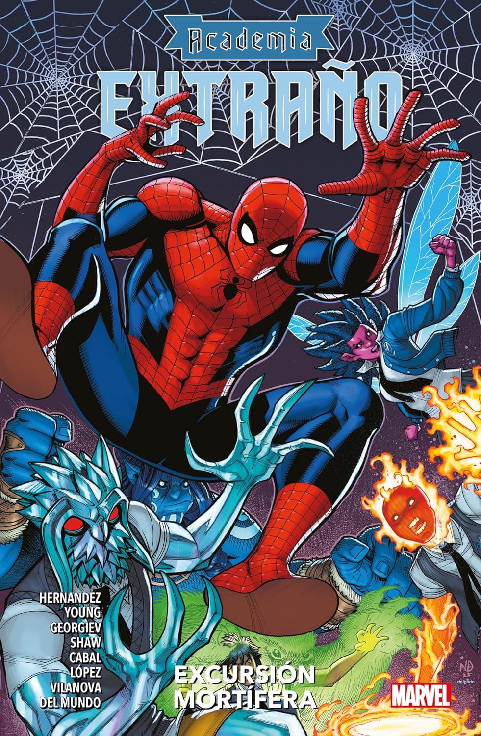 

100% Marvel academia extraño. excursión mortífera (PANINI ESPAÑA S.A.)