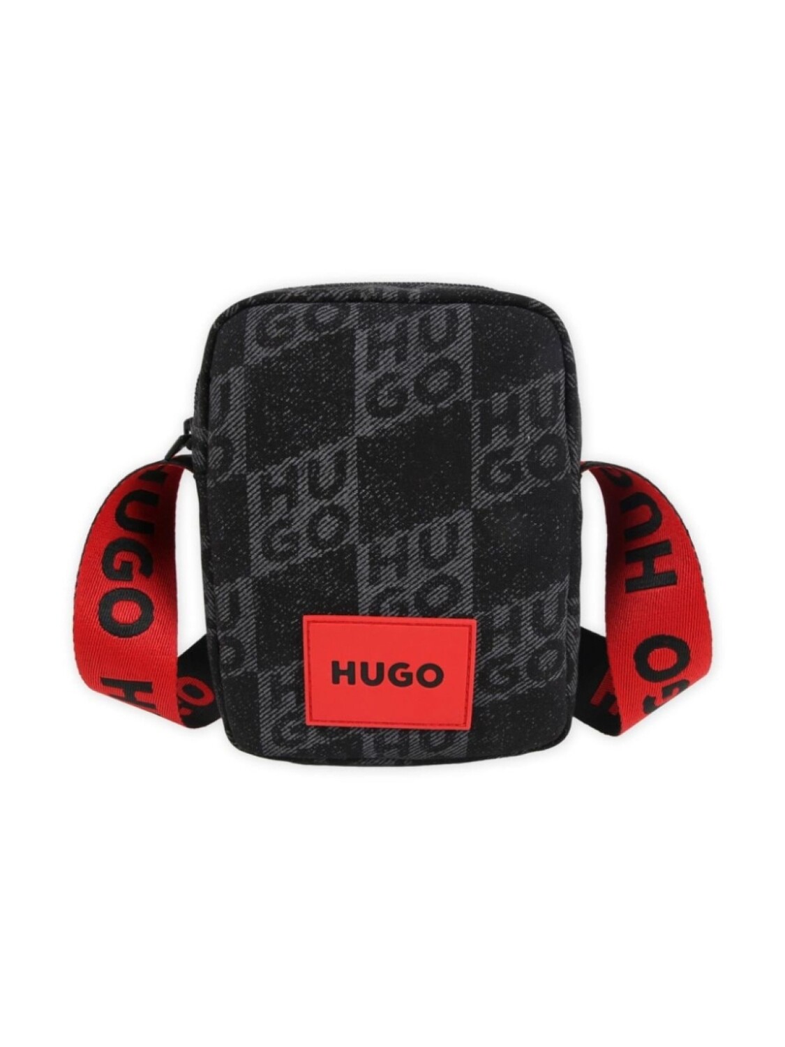 

HUGO KIDS сумка через плечо с логотипом, черный