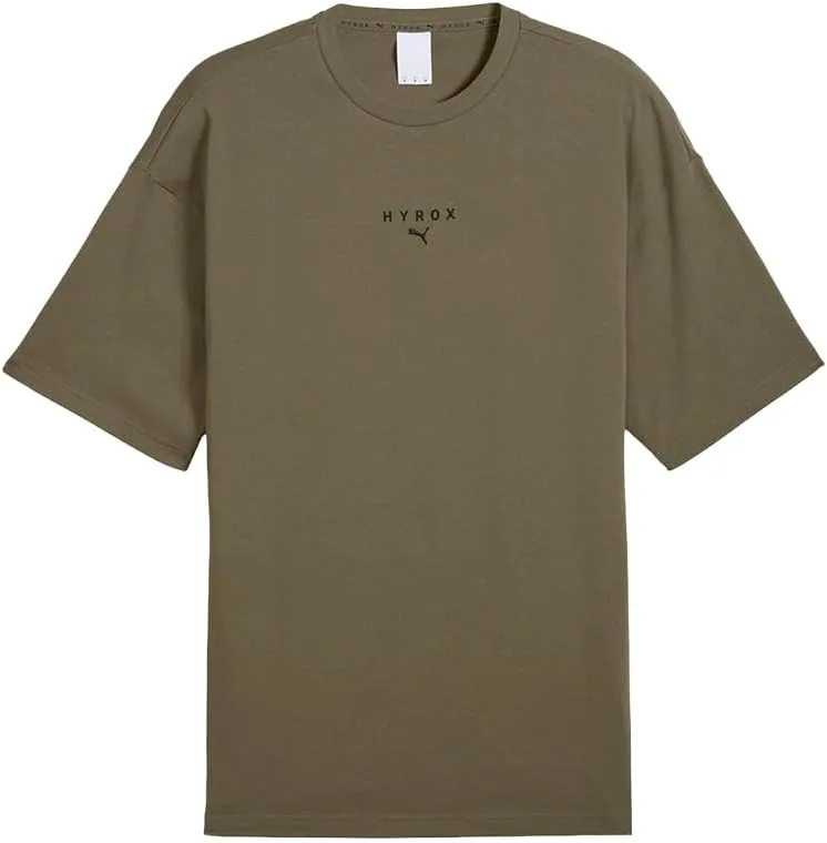 

PUMA Hyrox X Oversize Crew Neck футболка с коротким рукавом — зеленый