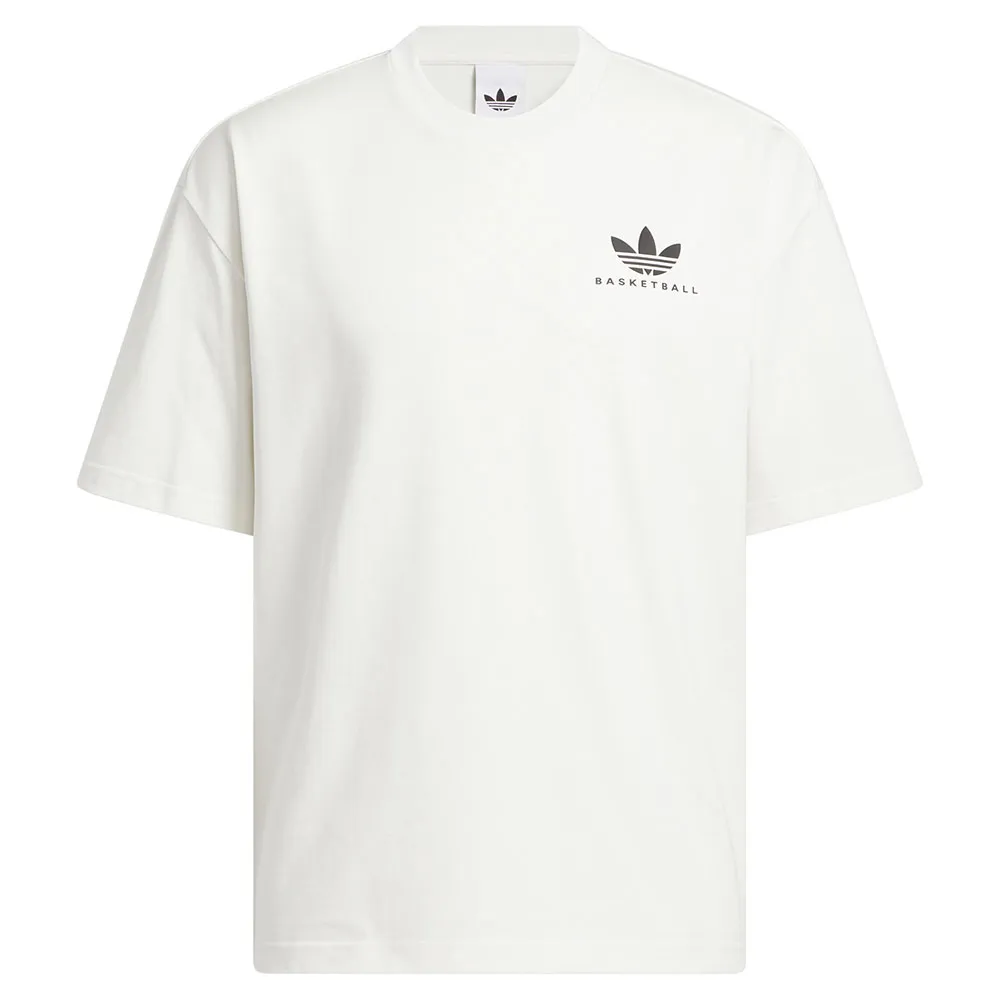 

Футболка с коротким рукавом adidas Originals Worldwide Hoops GFX, белый