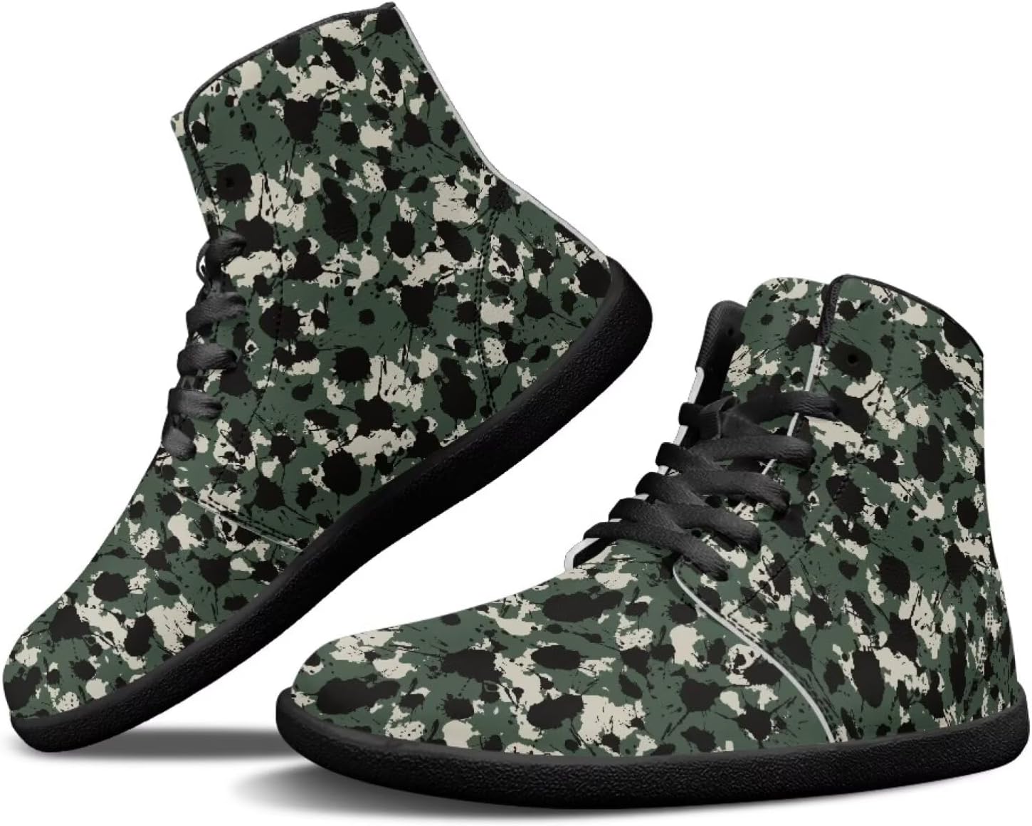 

Кроссовки Binienty Zero Drop Barefoot для мужчин и женщин из искусственной кожи, темно-зеленый