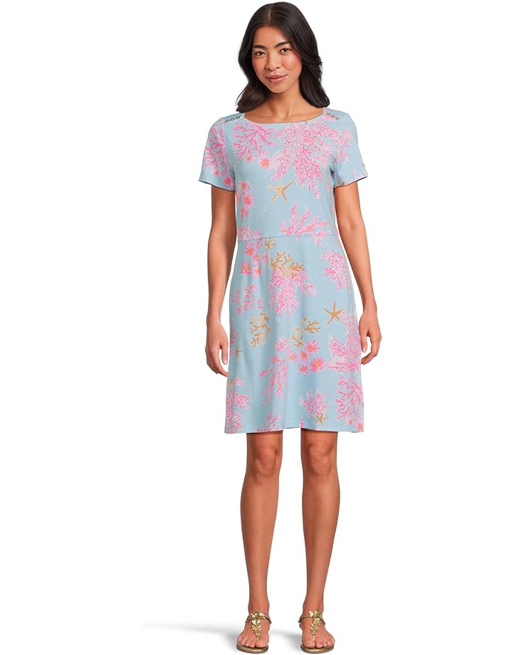 

Платье Lilly Pulitzer Bray Upf 50+ Dress, цвет Multi Royal Coral