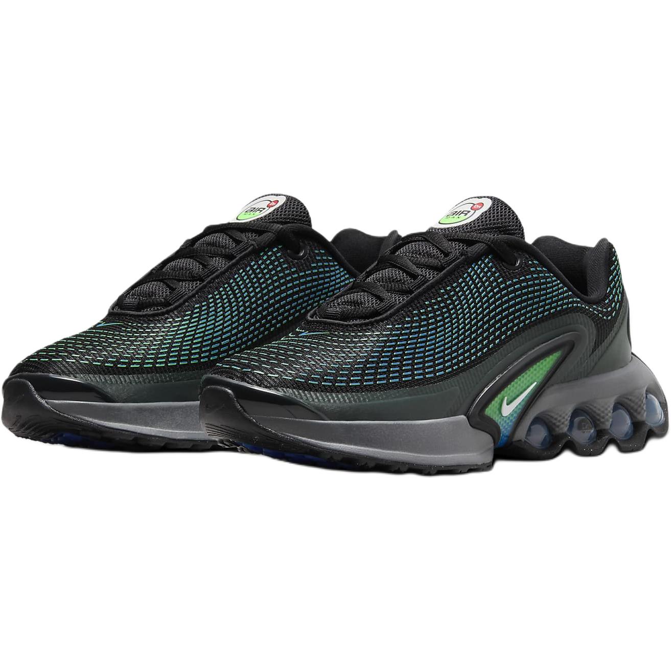 Nike Air Max Dn Low Детские кроссовки для бега Черные Зеленые Подростковые — фото 3
