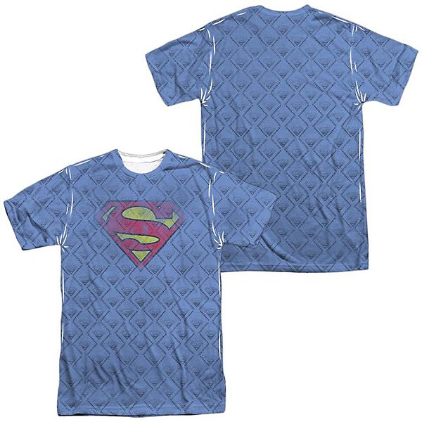 

Футболка Superman repeat over distressed с коротким рукавом Licensed Character