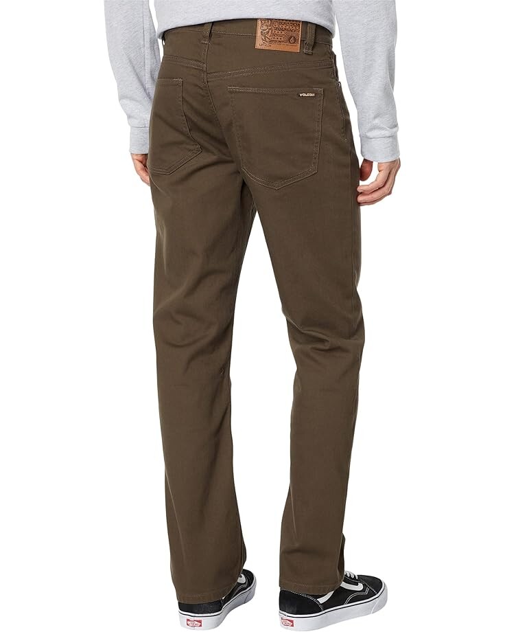 

Джинсы Volcom Solver Five-Pocket Slub Jean, цвет Wren