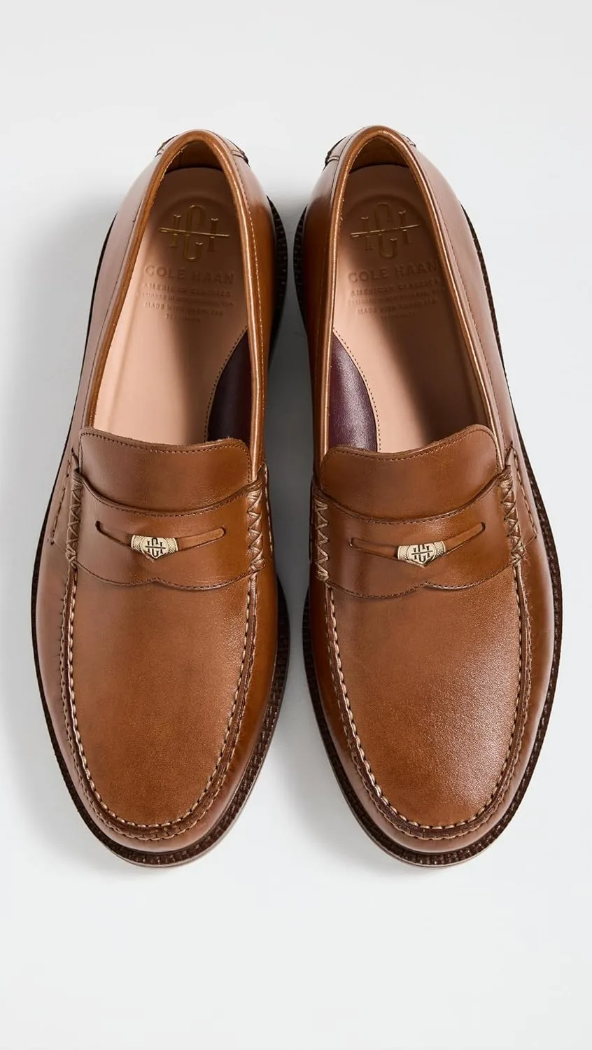 Лоферы Cole Haan American Classics Penny, коричневый — фото 4