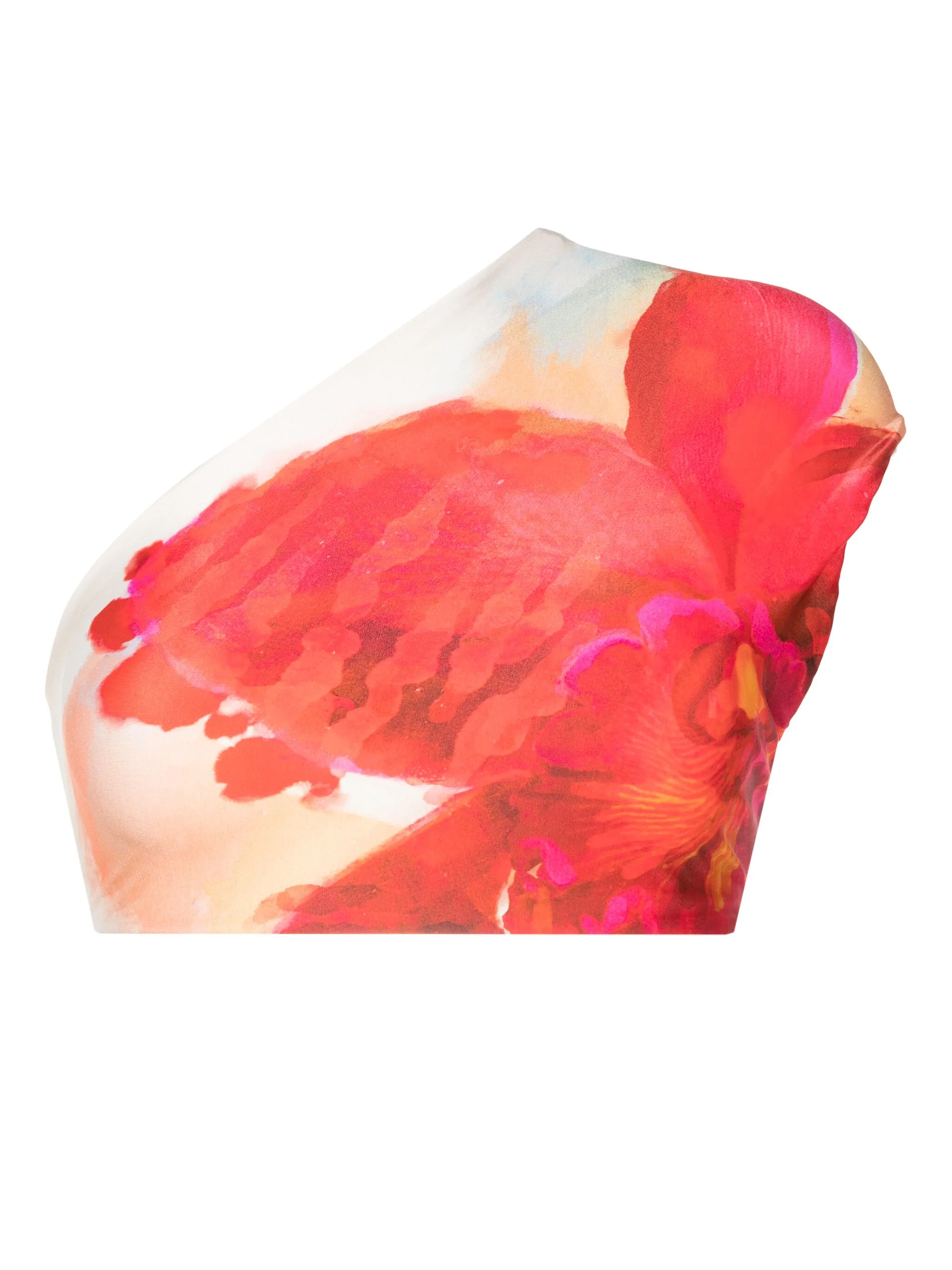 

Топ бикини на одно плечо Lenny Niemeyer, красный