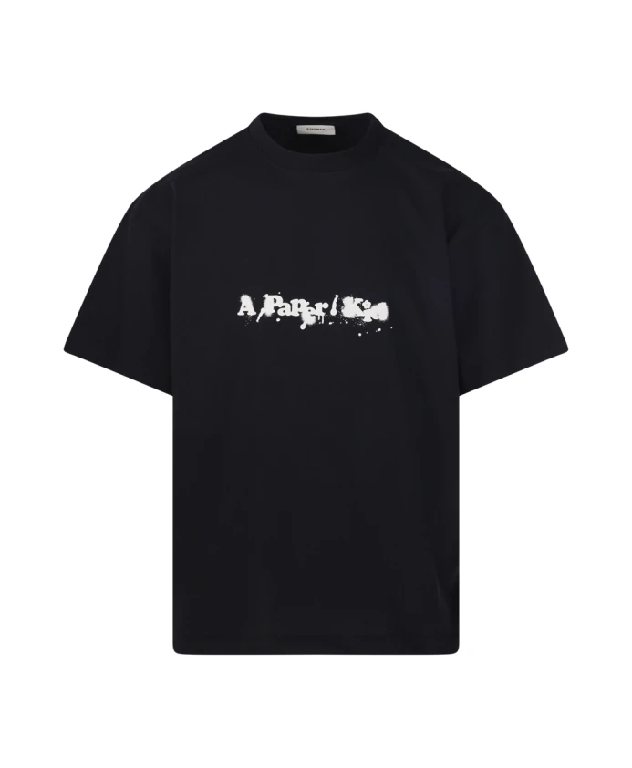

Черная футболка A Paper Kid, черный