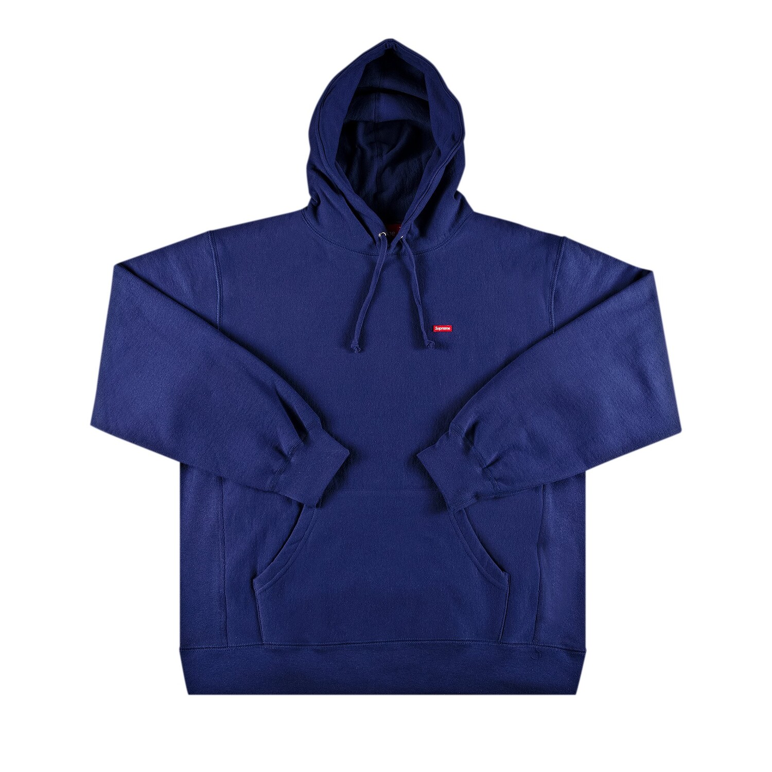 

Толстовка Supreme Small Box с капюшоном Washed Navy