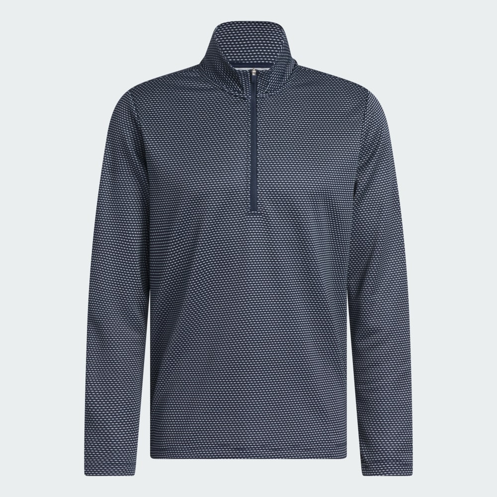 Толстовка Adidas Performance Printed Quarter-Zip, цвет Collegiate Navy — фото 4