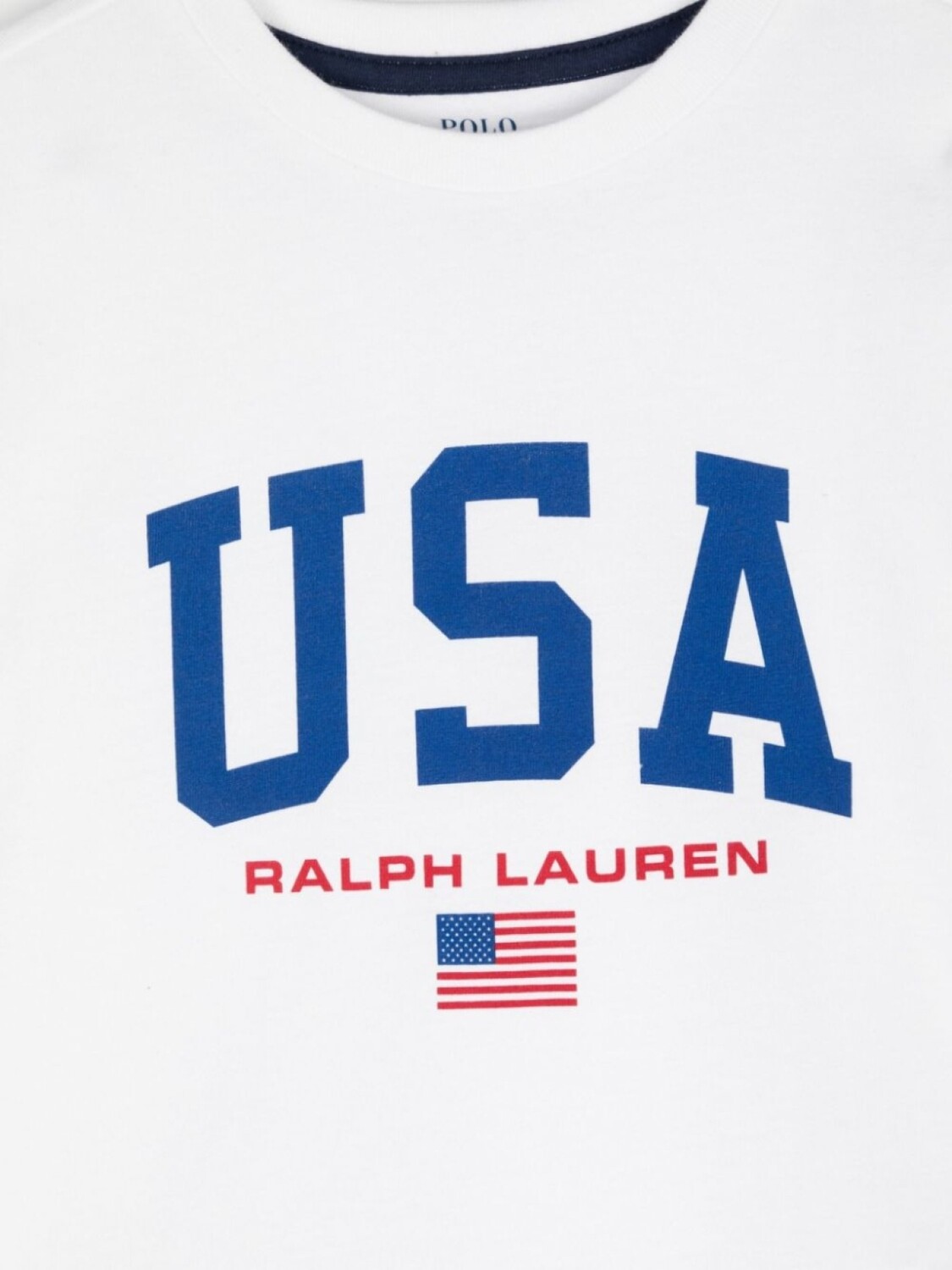 Ralph Lauren Kids футболка из хлопка с логотипом, белый — фото 3