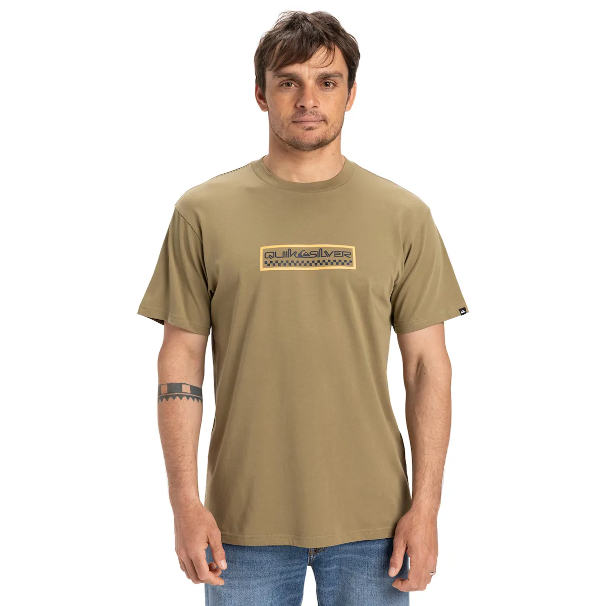

Мужская футболка Ev Sun Dagger Quiksilver, бежевый