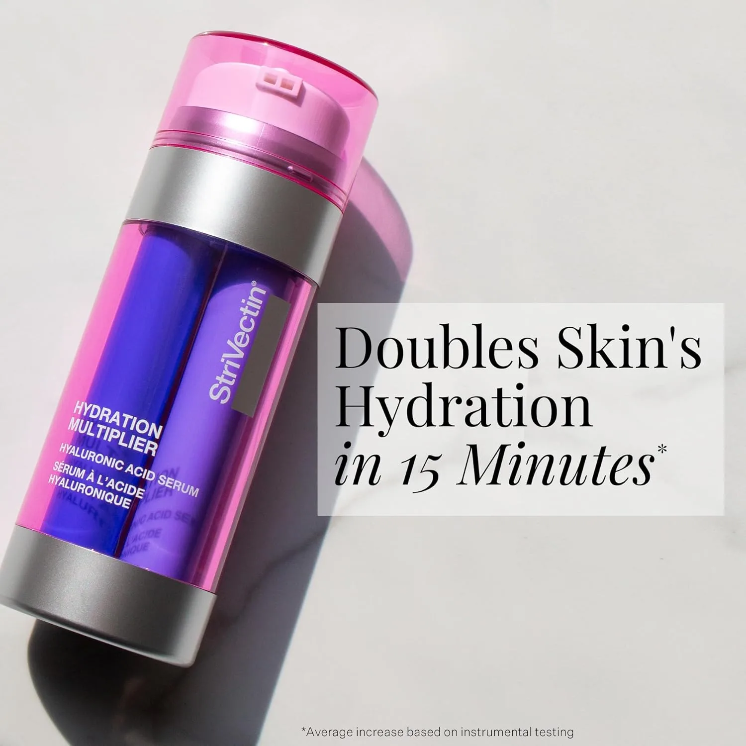 Сыворотка StriVectin Multi Action Hydration Multiplier с гиалуроновой кислотой, церамидами и пептидами для обезвоженной и сухой кожи. 56.70 г (2 шт.) — фото 3