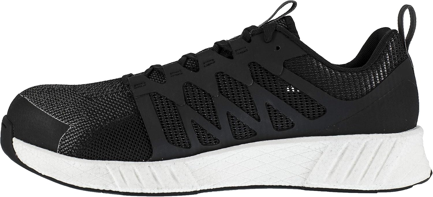 Мужские оксфорды Reebok Work Fusion Flexweave с композитным носком, черный — фото 4