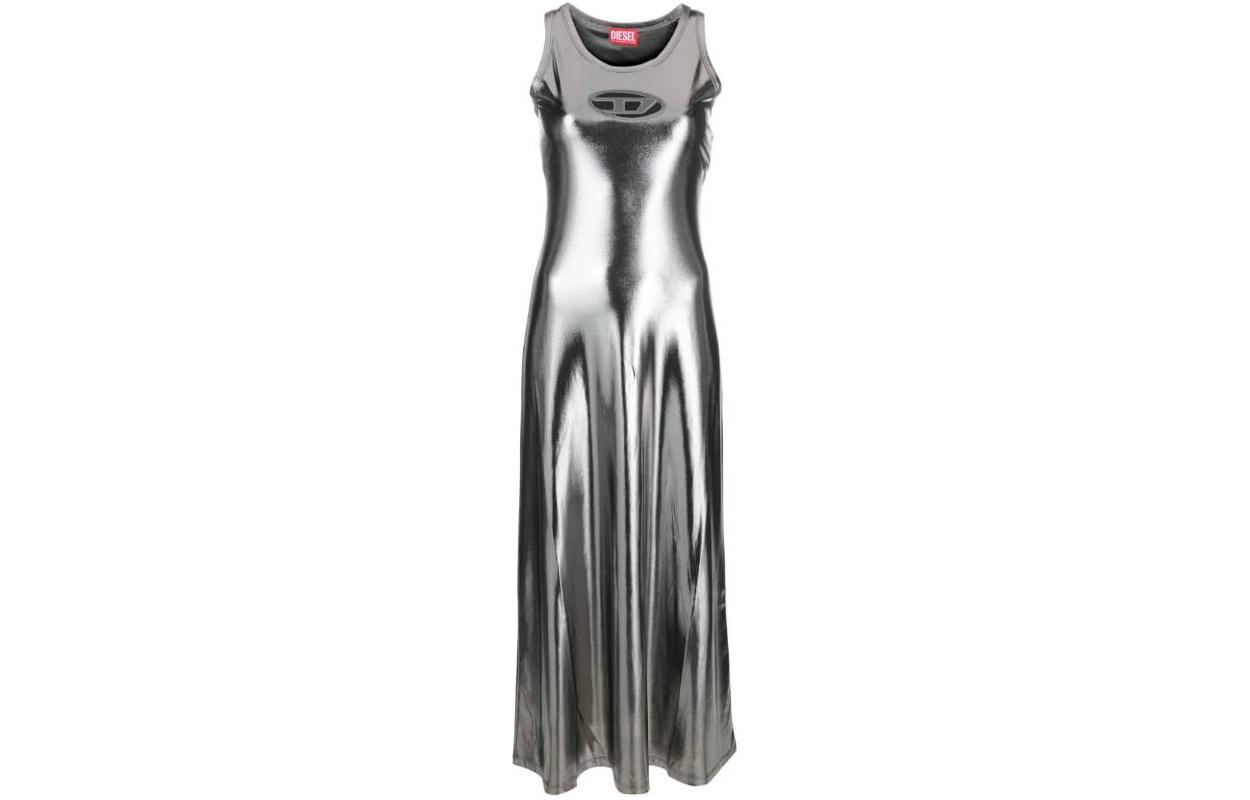 

SS24 Женское платье без рукавов Silver DIESEL
