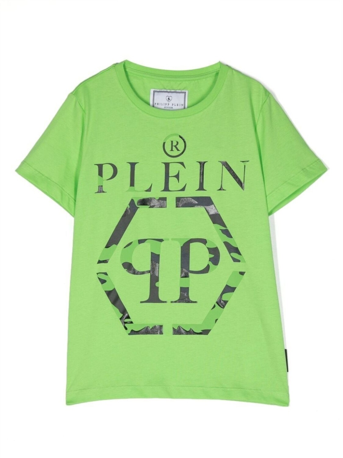 

Philipp Plein футболка с логотипом, зеленый