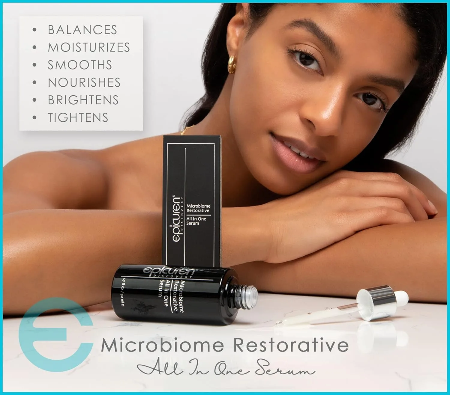 epicuren DISCOVERY Microbiome Restorative All In One Serum 1. 7 oz. — фото 2