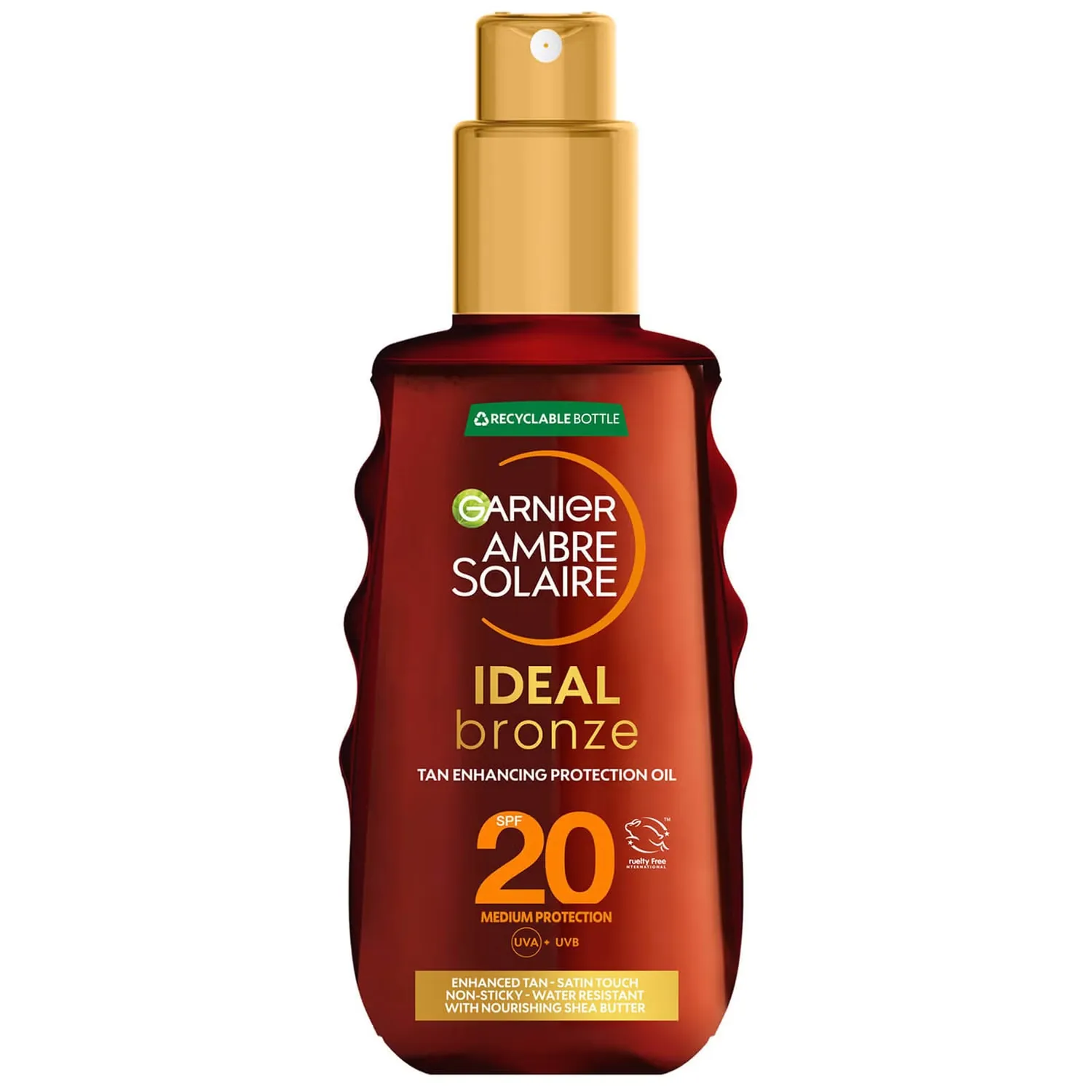 

Ambre Solaire Ideal Bronze Protective Oil SPF20 Солнцезащитный крем-спрей 150 мл Garnier