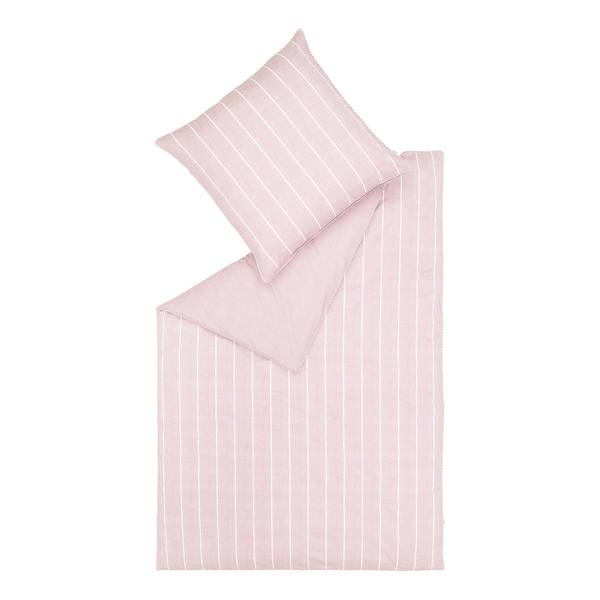 

Комплект постельного белья Esprit Home Harp Stripe, роза