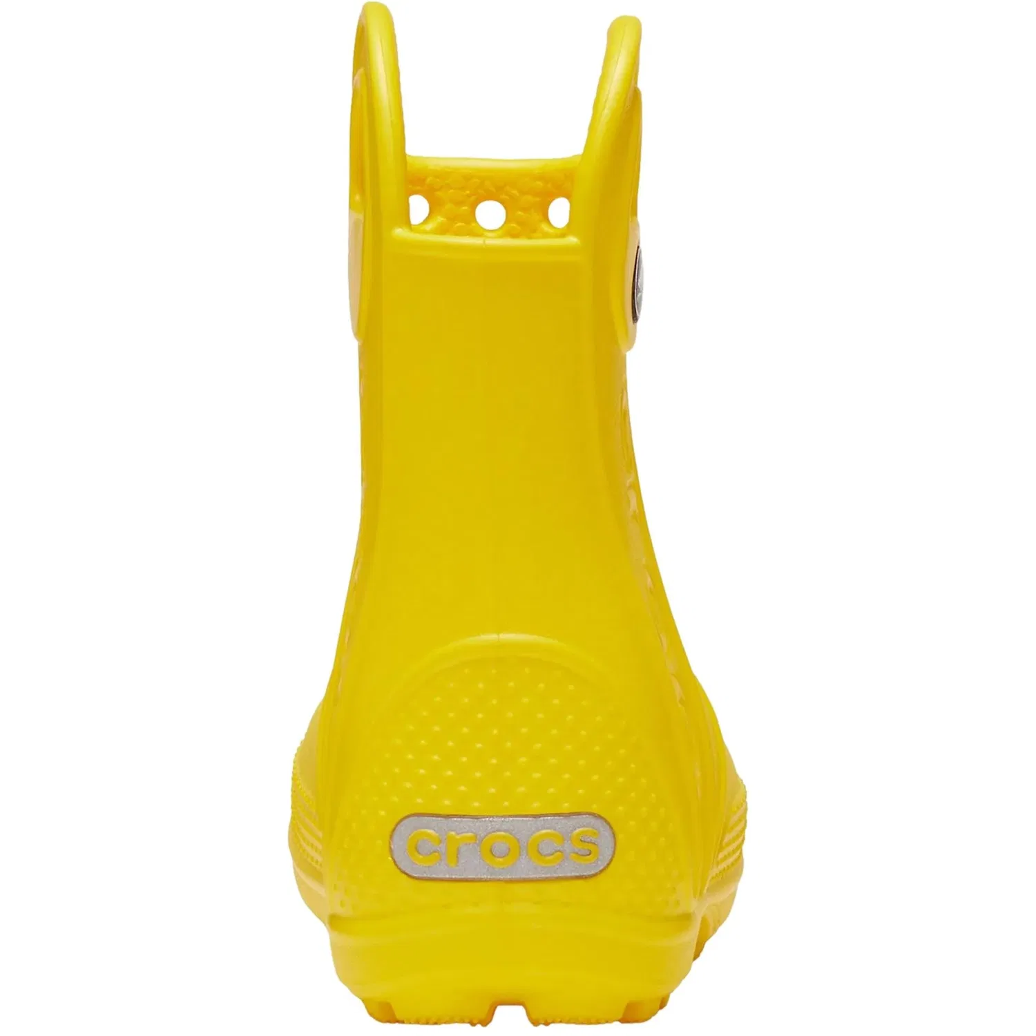 Детские резиновые сапоги Crocs Handle It, желтые / Yellow 211052-730 — фото 4