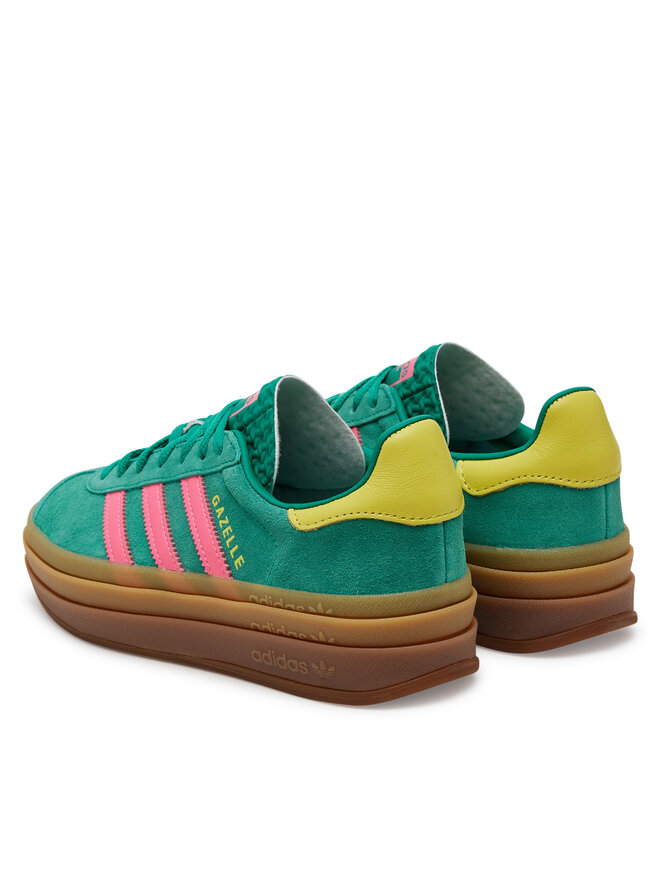 Кроссовки Gazelle Bold JH9668 Adidas, зеленый — фото 3