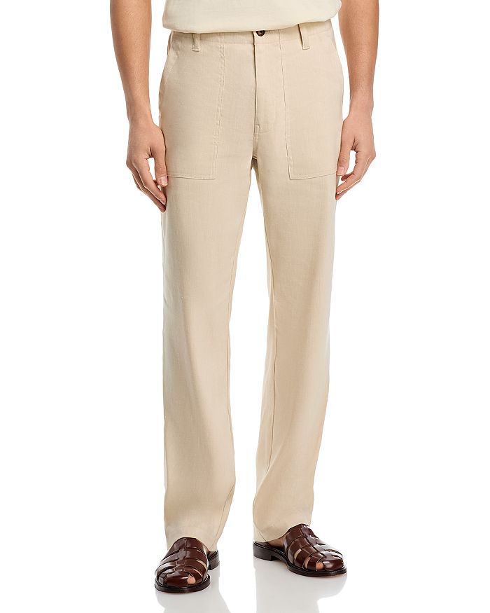 

Льняные брюки Camp Pant Michael Kors, коричневый/бежевый