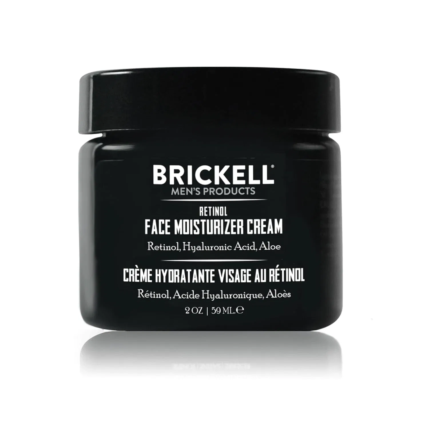 Крем для лица Brickell Men's Products — Мужской увлажняющий с ретинолом, 59 мл