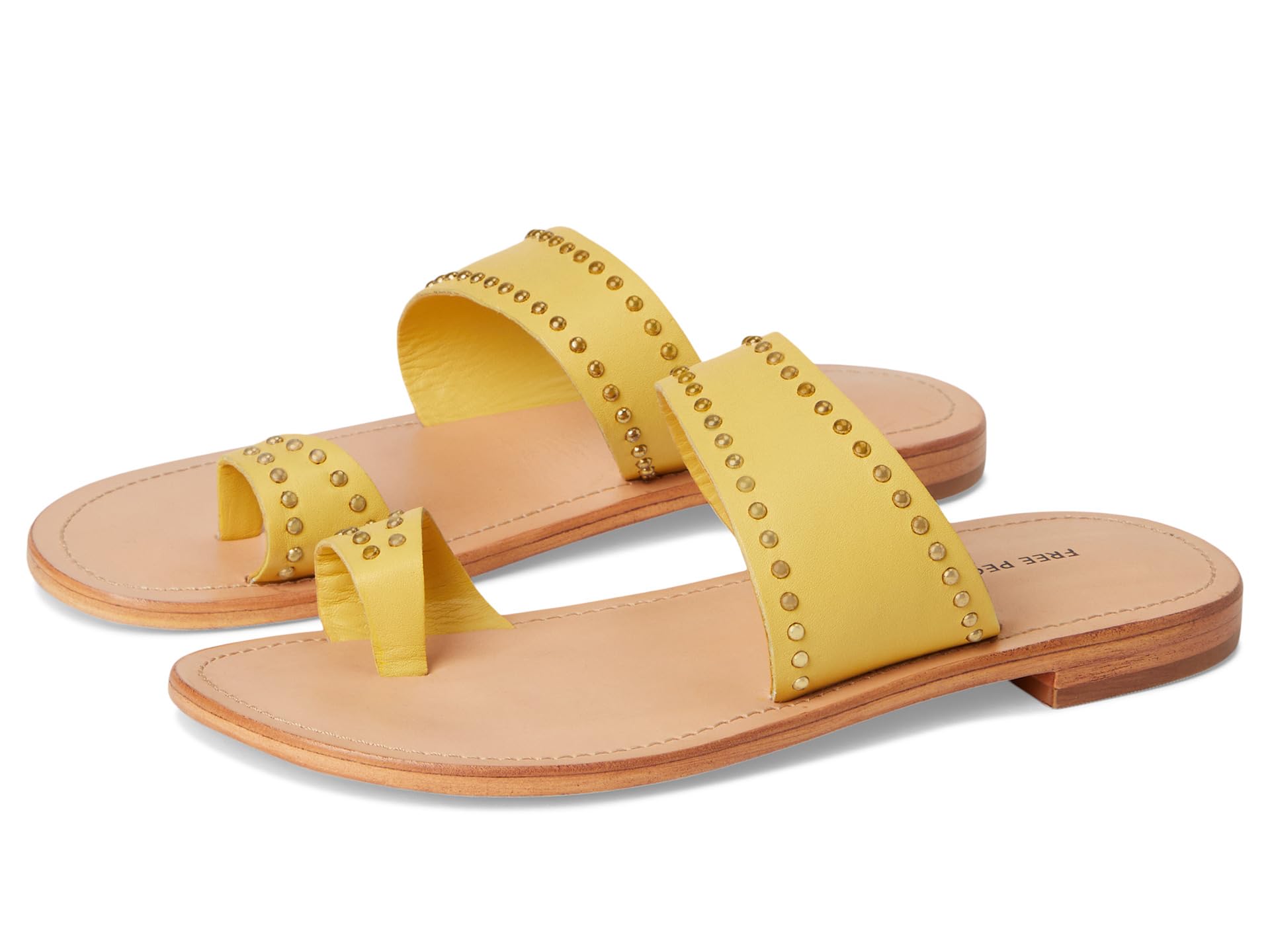 Сандалии Free People Amelie Tiny Stud Sandals, Sun Butter