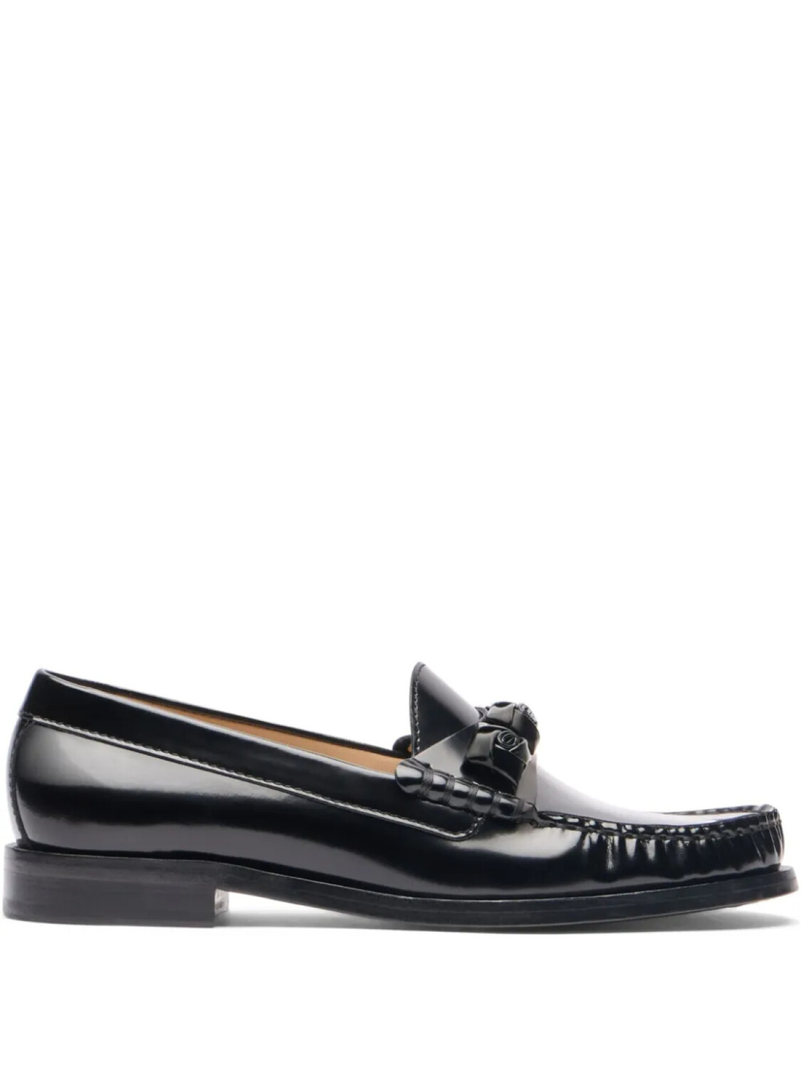 Кожаные мокасины Stuart Weitzman, черный