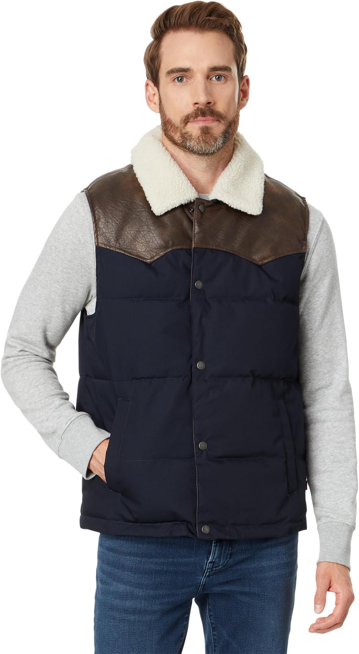 

Жилет Levi's Out West Vest, темно-синий